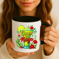 Feelin Salty Margarita Cinco De Mayo Vibes For Mexican Mug