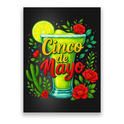 Feelin Salty Margarita Cinco De Mayo Vibes For Mexican Poster