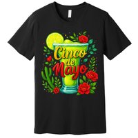 Feelin Salty Margarita Cinco De Mayo Vibes For Mexican Premium T-Shirt