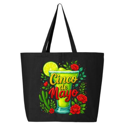 Feelin Salty Margarita Cinco De Mayo Vibes For Mexican 25L Jumbo Tote