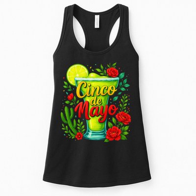 Feelin Salty Margarita Cinco De Mayo Vibes For Mexican Womens Tank Top
