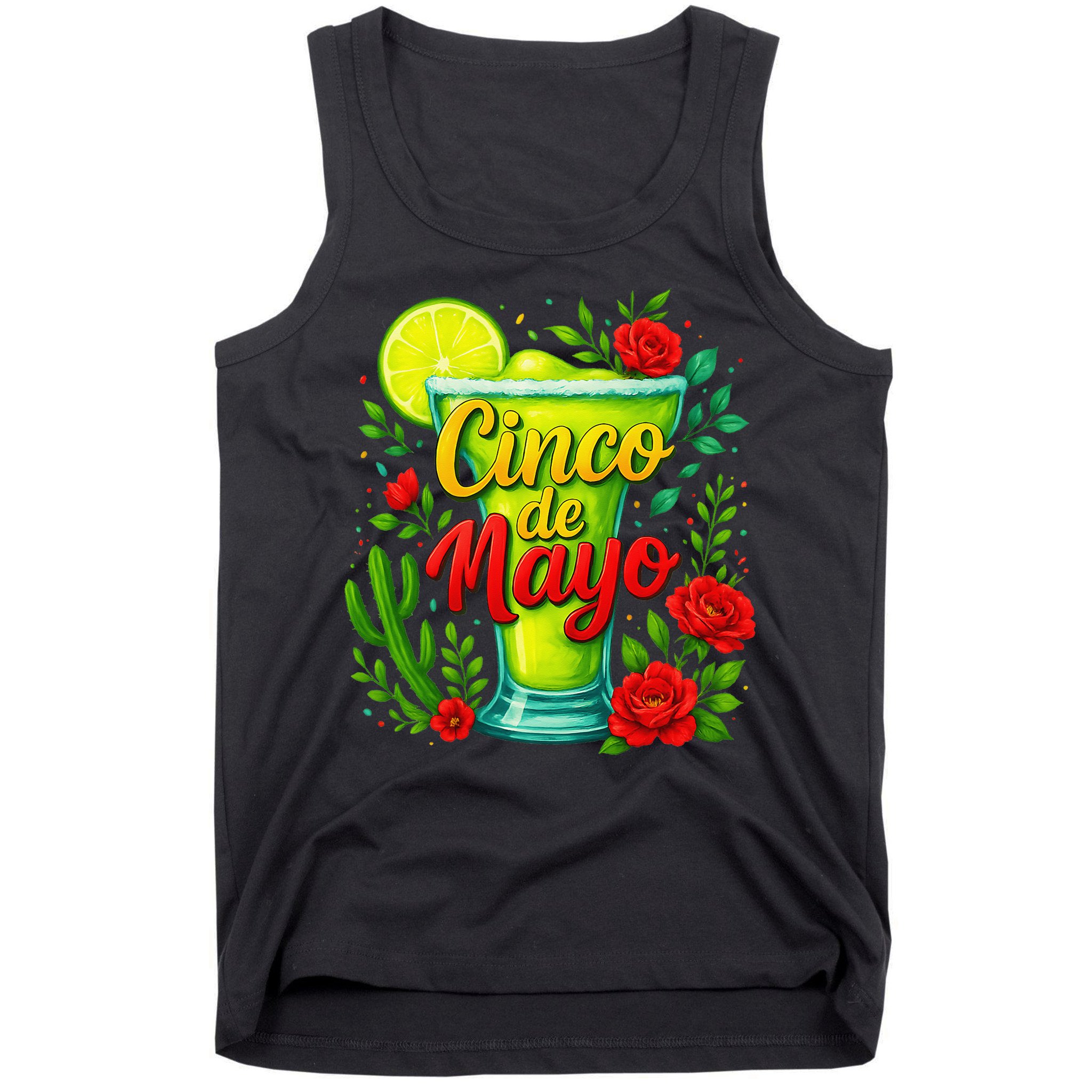 Feelin Salty Margarita Cinco De Mayo Vibes For Mexican Tank Top