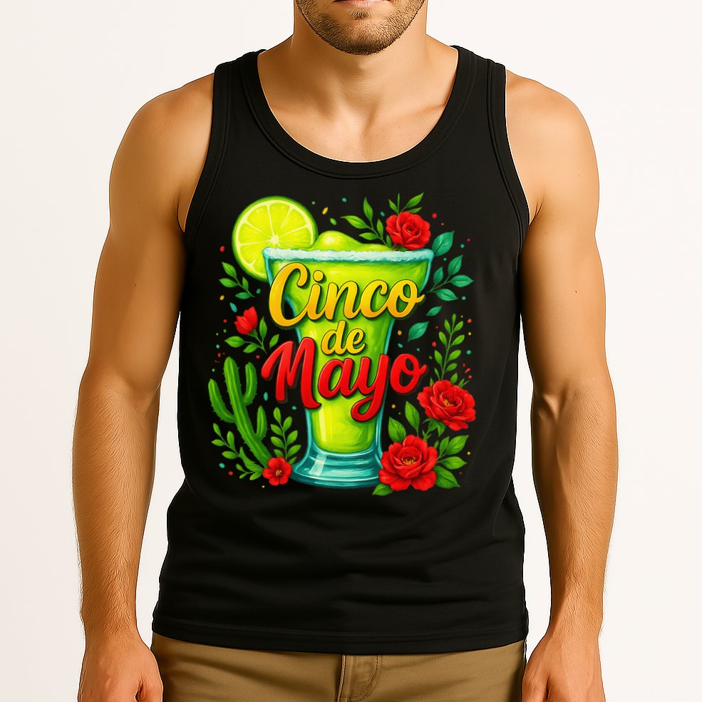 Feelin Salty Margarita Cinco De Mayo Vibes For Mexican Tank Top
