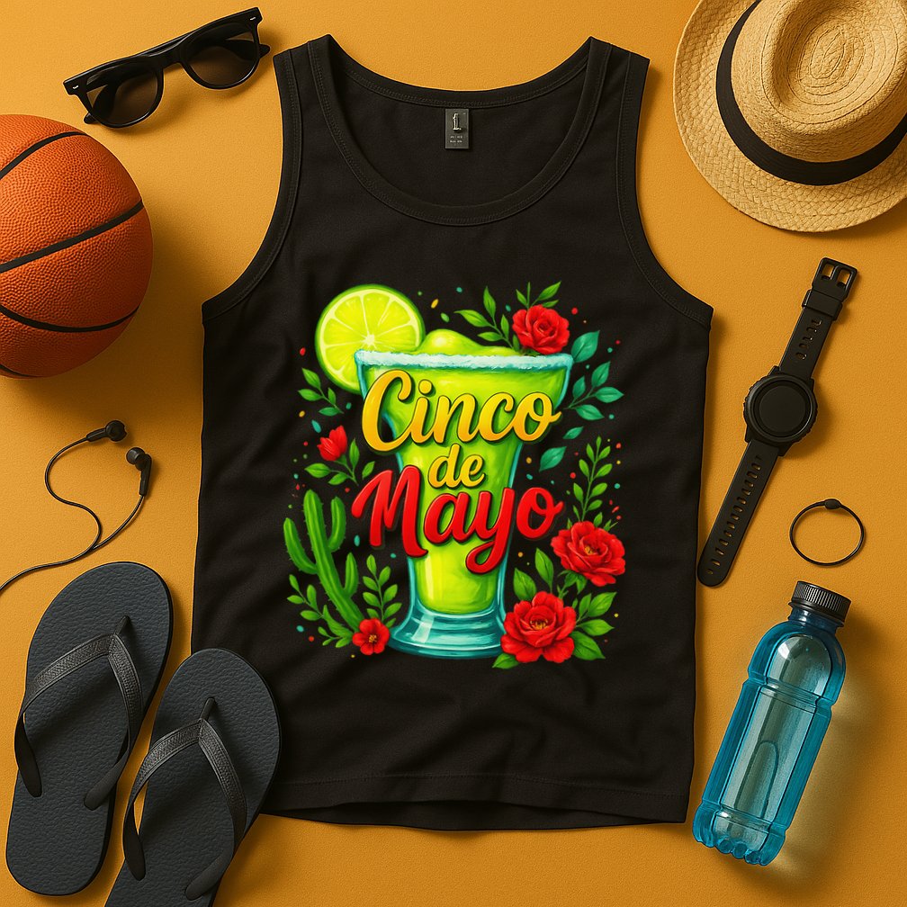 Feelin Salty Margarita Cinco De Mayo Vibes For Mexican Tank Top
