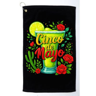 Feelin Salty Margarita Cinco De Mayo Vibes For Mexican Golf Towel