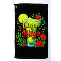 Feelin Salty Margarita Cinco De Mayo Vibes For Mexican Golf Towel