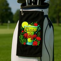 Feelin Salty Margarita Cinco De Mayo Vibes For Mexican Golf Towel