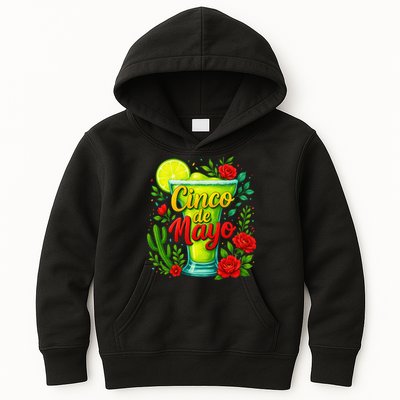 Feelin Salty Margarita Cinco De Mayo Vibes For Mexican Kids Hoodie