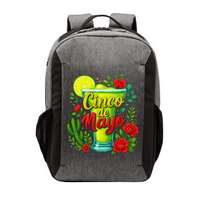Feelin Salty Margarita Cinco De Mayo Vibes For Mexican Vector Backpack
