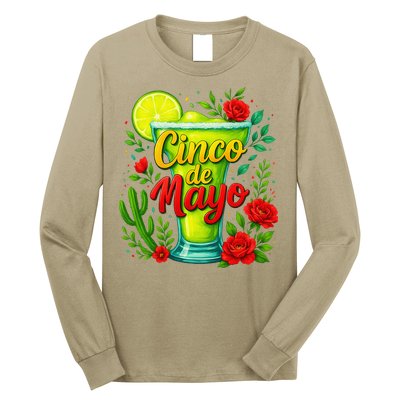 Feelin Salty Margarita Cinco De Mayo Vibes For Mexican Long Sleeve Shirt