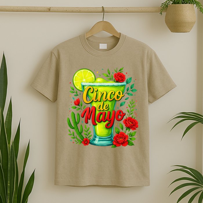 Feelin Salty Margarita Cinco De Mayo Vibes For Mexican T-Shirt