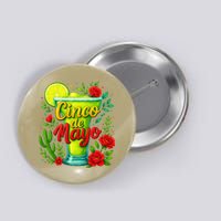 Feelin Salty Margarita Cinco De Mayo Vibes For Mexican Button