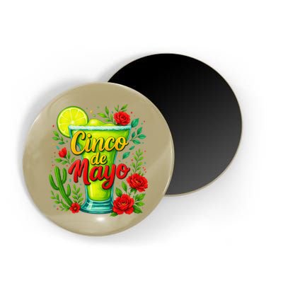 Feelin Salty Margarita Cinco De Mayo Vibes For Mexican Magnet