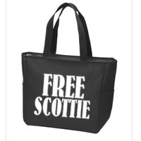 Free Scottie Mugshot Zip Tote Bag