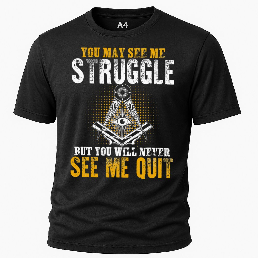 Freemason Sayings Masonry Freemasonry Masonic Freemason Cooling Performance Crew T-Shirt
