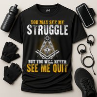 Freemason Sayings Masonry Freemasonry Masonic Freemason Cooling Performance Crew T-Shirt