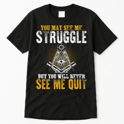 Freemason Sayings Masonry Freemasonry Masonic Freemason Tall T-Shirt
