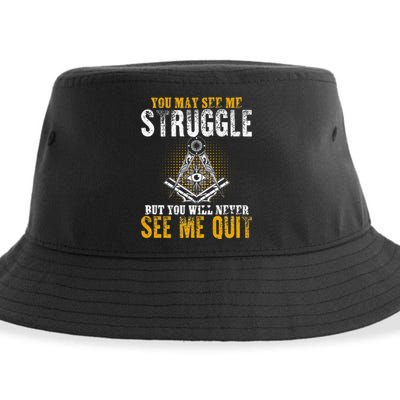 Freemason Sayings Masonry Freemasonry Masonic Freemason Sustainable Bucket Hat