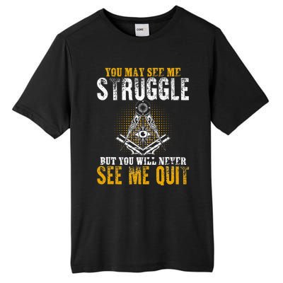 Freemason Sayings Masonry Freemasonry Masonic Freemason Tall Fusion ChromaSoft Performance T-Shirt