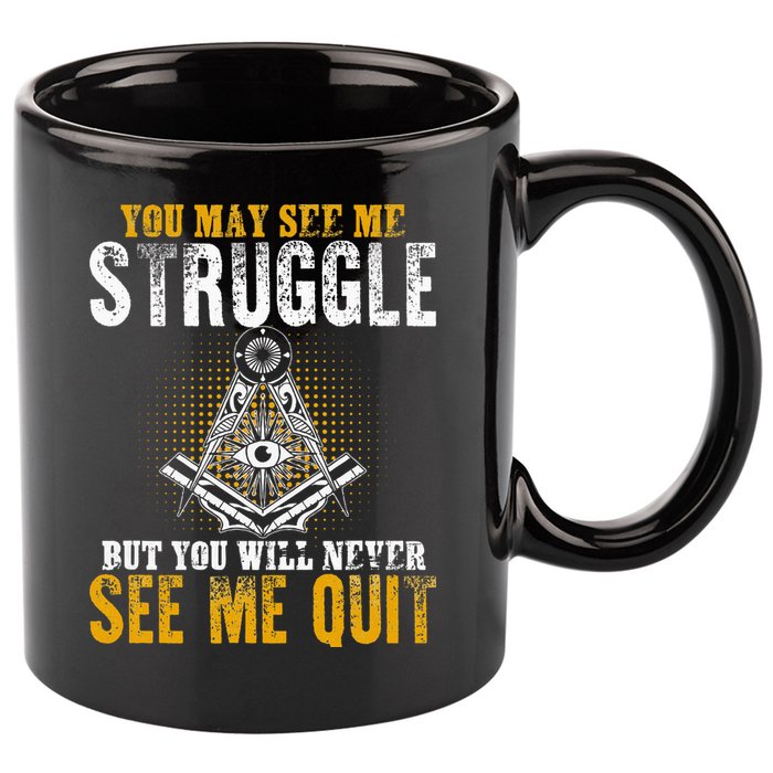 Freemason Sayings Masonry Freemasonry Masonic Freemason 11oz C Handle Ceramic Mug