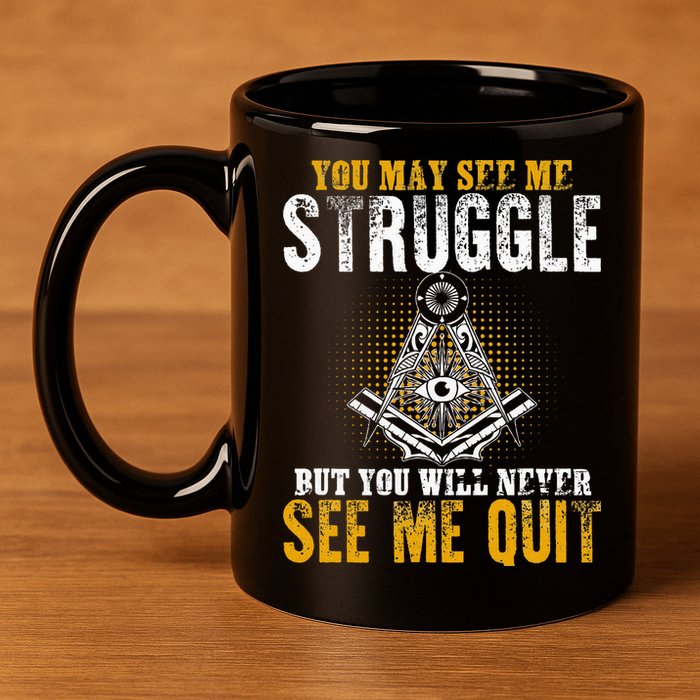 Freemason Sayings Masonry Freemasonry Masonic Freemason 11oz C Handle Ceramic Mug