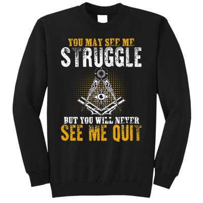 Freemason Sayings Masonry Freemasonry Masonic Freemason Tall Sweatshirt