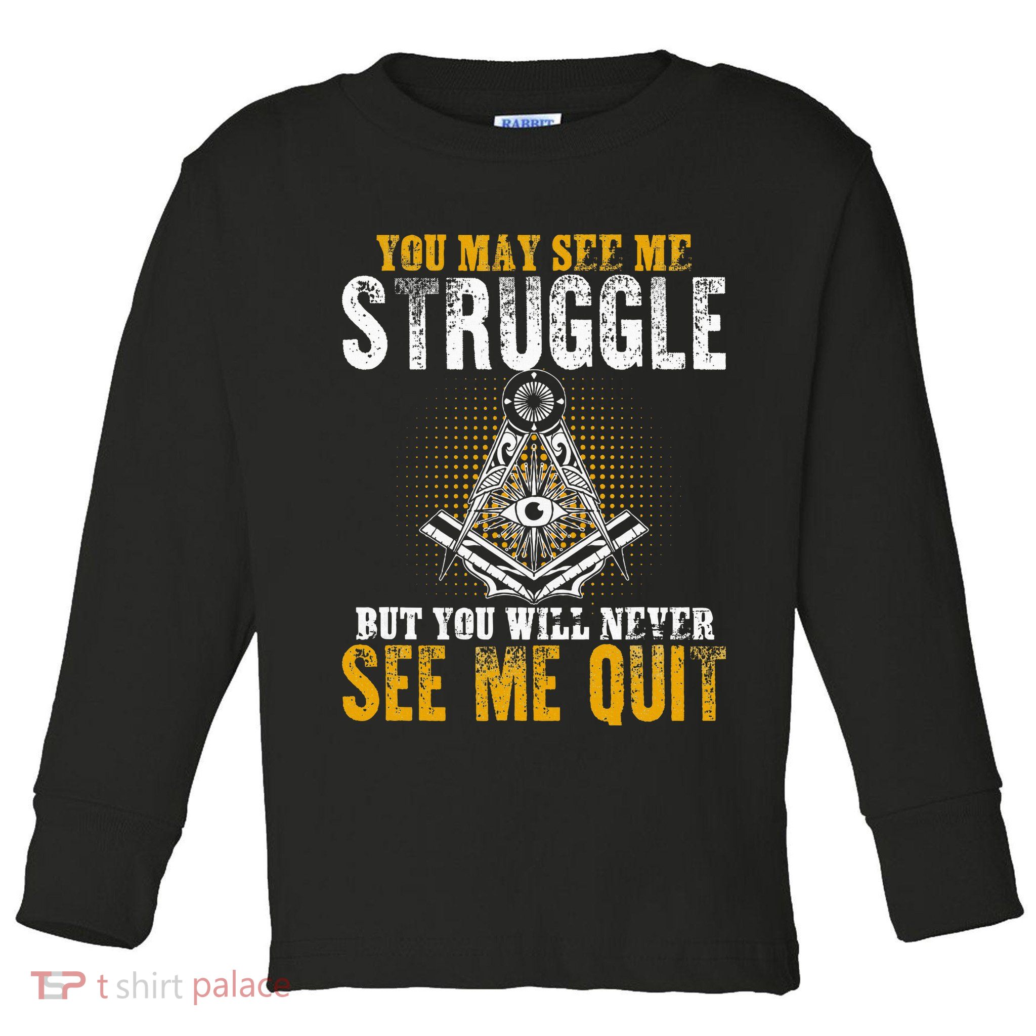 Freemason Sayings Masonry Freemasonry Masonic Freemason Toddler Long Sleeve Shirt