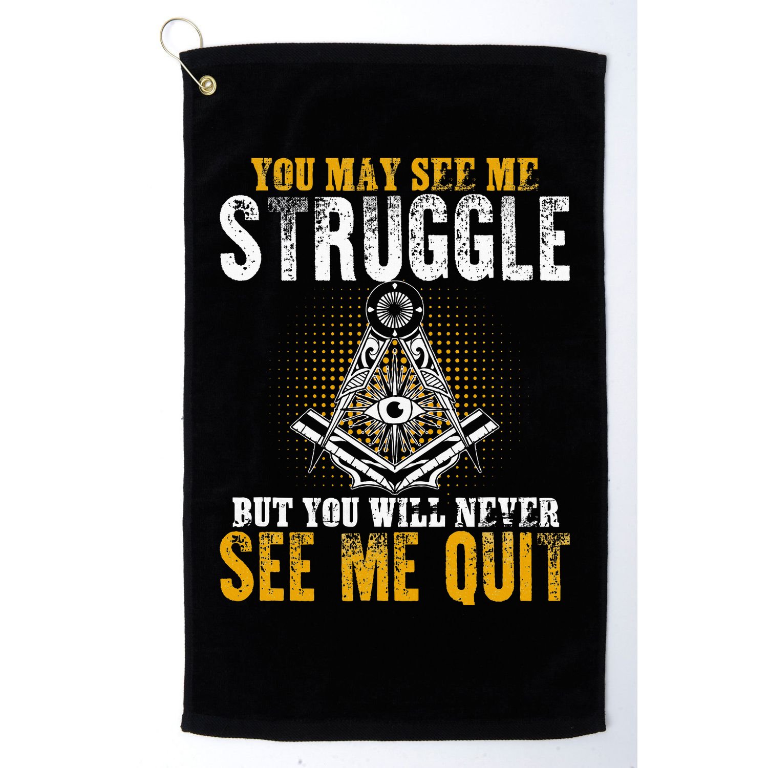 Freemason Sayings Masonry Freemasonry Masonic Freemason Golf Towel