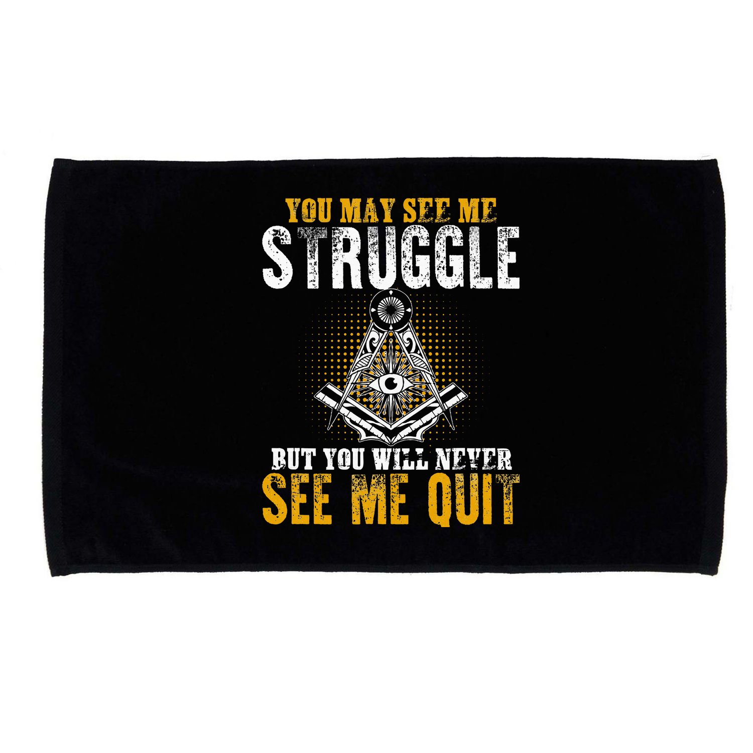 Freemason Sayings Masonry Freemasonry Masonic Freemason Microfiber Hand Towel