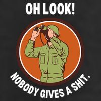 Funny Sarcastic Men Says Oh Look Nobody Gives A Shit Funny Novelty Sayings 11oz C Handle Ceramic Mug