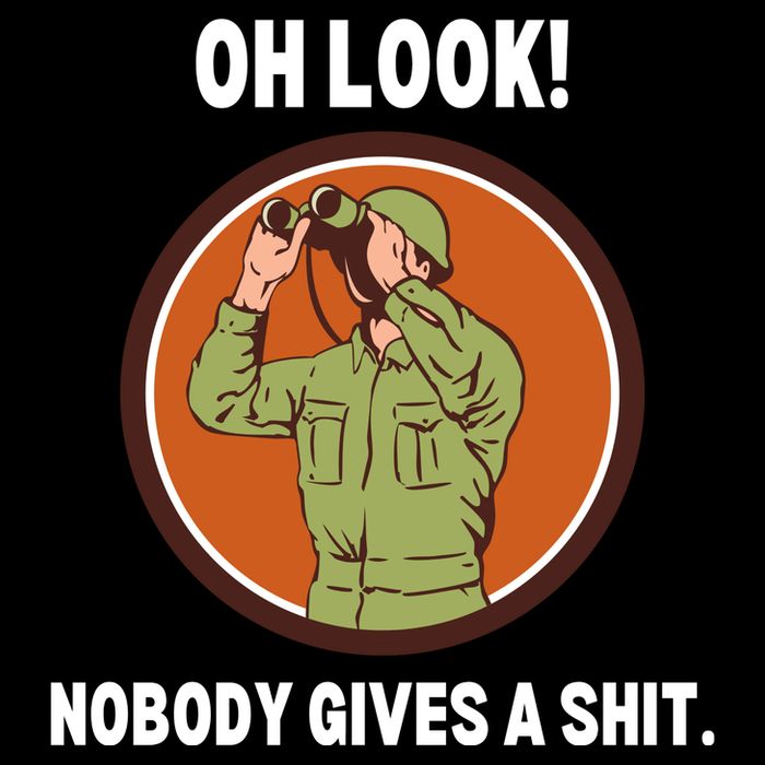 Funny Sarcastic Men Says Oh Look Nobody Gives A Shit Funny Novelty Sayings Poster