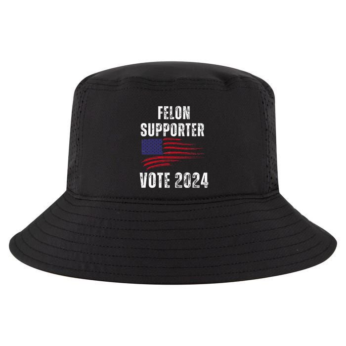 Felon Supporter Meme Voting Humor Make Your Vote Count Cool Comfort Performance Bucket Hat