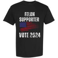 Felon Supporter Meme Voting Humor Make Your Vote Count Garment-Dyed Heavyweight T-Shirt