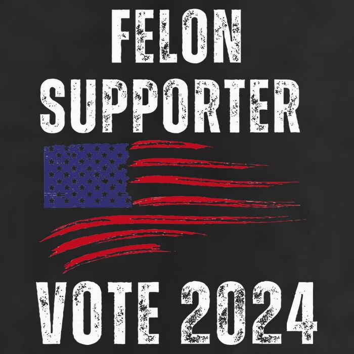 Felon Supporter Meme Voting Humor Make Your Vote Count Garment-Dyed Heavyweight T-Shirt