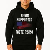 Felon Supporter Meme Voting Humor Make Your Vote Count Hoodie