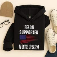 Felon Supporter Meme Voting Humor Make Your Vote Count Hoodie
