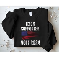 Felon Supporter Meme Voting Humor Make Your Vote Count Sweatshirt