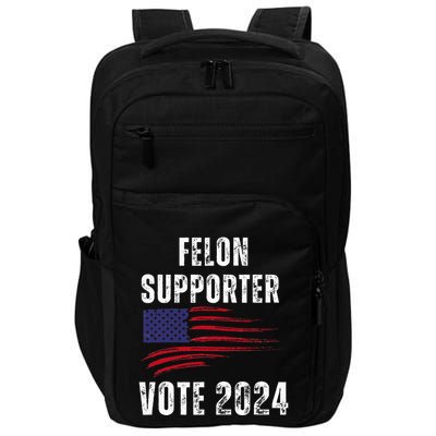 Felon Supporter Meme Voting Humor Make Your Vote Count Impact Tech Backpack