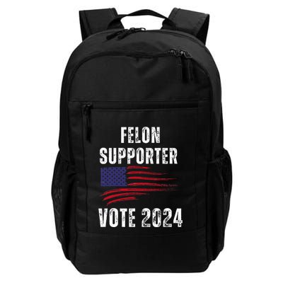 Felon Supporter Meme Voting Humor Make Your Vote Count Backpack
