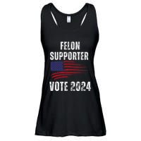 Felon Supporter Meme Voting Humor Make Your Vote Count Ladies Essential Flowy Tank