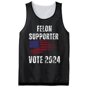 Felon Supporter Meme Voting Humor Make Your Vote Count Mesh Reversible Basketball Jersey Tank