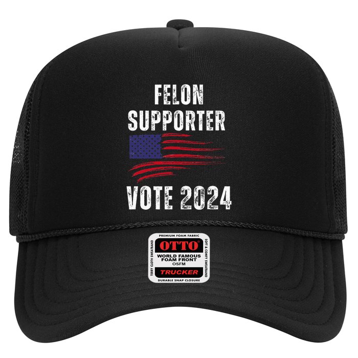 Felon Supporter Meme Voting Humor Make Your Vote Count Trucker Hat