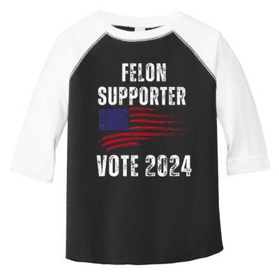 Felon Supporter Meme Voting Humor Make Your Vote Count Toddler Fine Jersey T-Shirt