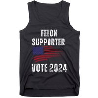 Felon Supporter Meme Voting Humor Make Your Vote Count Tank Top