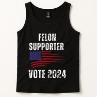 Felon Supporter Meme Voting Humor Make Your Vote Count Tank Top