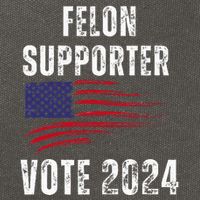 Felon Supporter Meme Voting Humor Make Your Vote Count Cotton Canvas Backpack