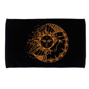 Funny Sun Moon Astrology Astronomer Astronomy Gift Great Gift Microfiber Hand Towel