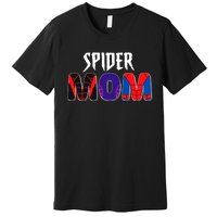 Funny Spider Mom For Birthday Matching Famil Premium T-Shirt