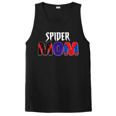 Funny Spider Mom For Birthday Matching Famil PosiCharge Competitor Tank