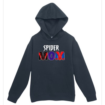 Funny Spider Mom For Birthday Matching Famil Urban Pullover Hoodie